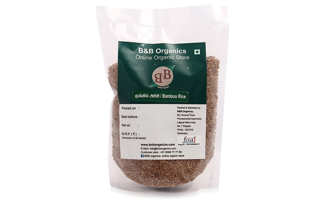 B&B Organics Bamboo Rice    Pack  3 kilogram